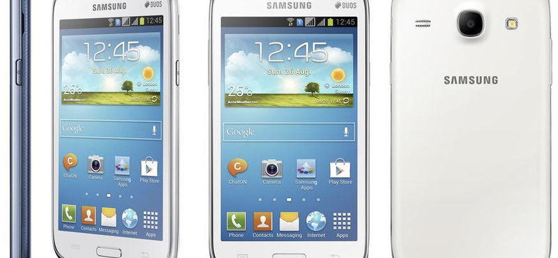 Itt a két SIM-kártyát egyszerre kezelő Samsung Galaxy Core