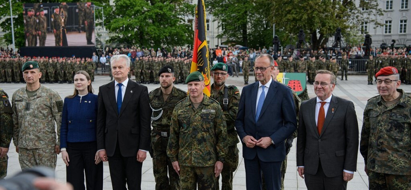 Németország több ezer katonával járul hozzá Litvánia védelméhez