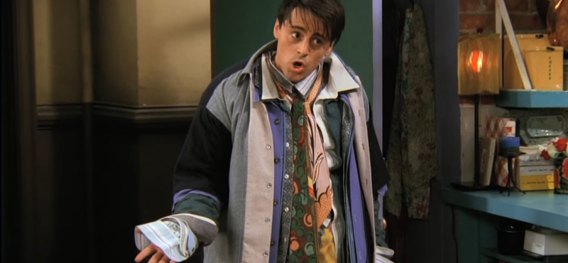 Végre felöltözhet úgy, mint Joey Tribbiani – hétezer fontért