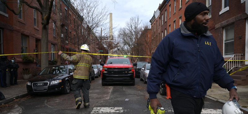 Legalább tizenhárom ember, köztük hét gyerek halt meg egy philadelphiai lakástűzben