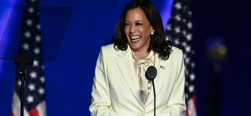 Kamala Harris edzés közben is nagyon alelnöki