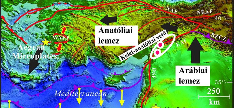 Meglepő helyen történt meglepően erős földrengés Törökországban