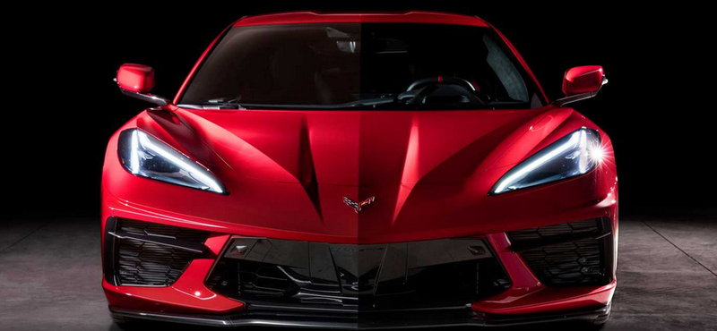 Itt a teljesen új Corvette, amelynek már hátul üvölt a motorja