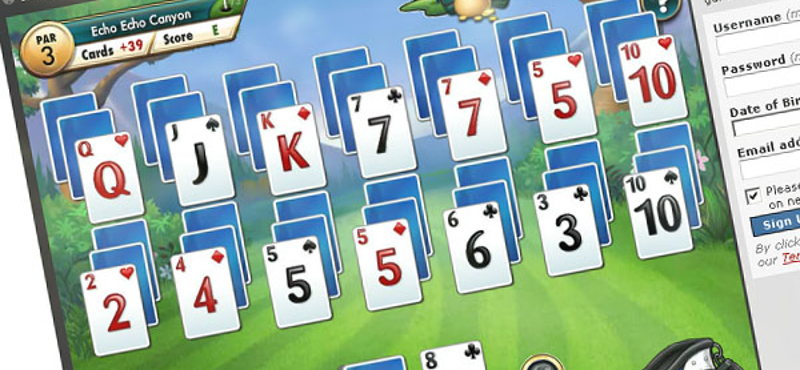 Napi munkakerülő – Fairway Solitaire