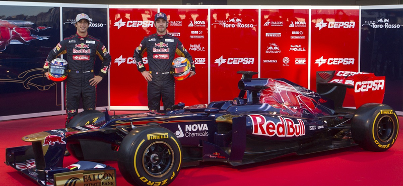 Fotó: a Toro Rosso is bemutatta új autóját