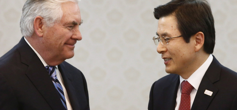 Tillerson: Elfogyott a türelem, katonai akció is indulhat Észak-Korea ellen