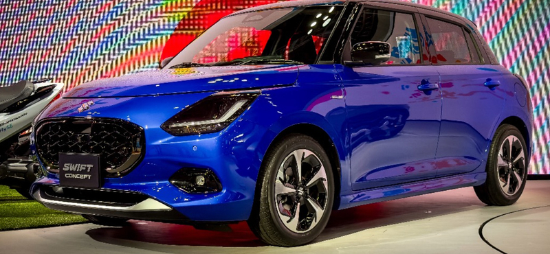 Megmutatta magát az új Suzuki Swift