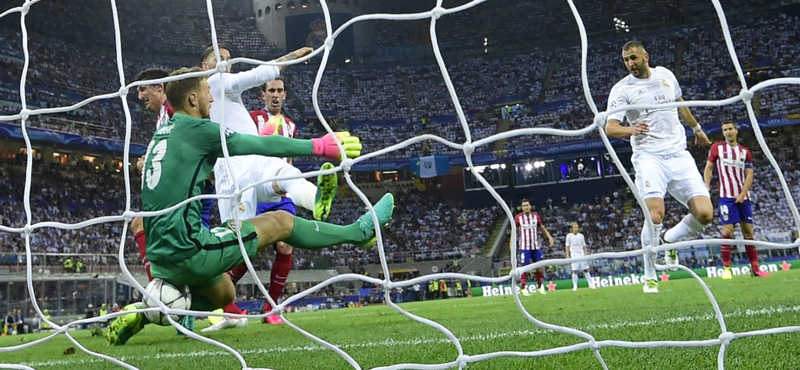 Bajnokok Ligája-döntő: félidőben vezet a Real Madrid