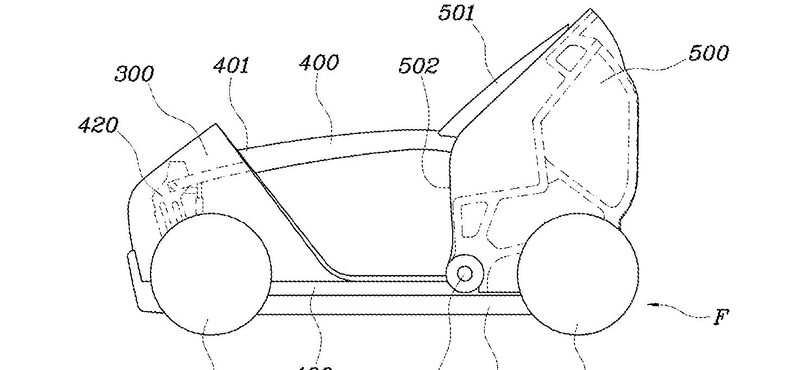 Nem vicc: összecsukható autót tervezett a Hyundai