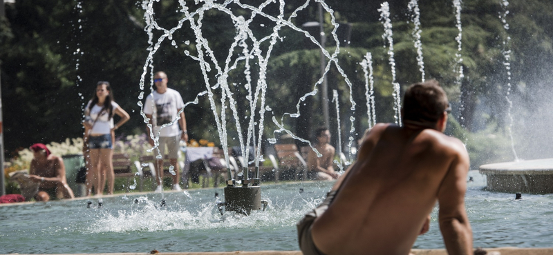 Hőségriadó van érvényben a strandidő miatt