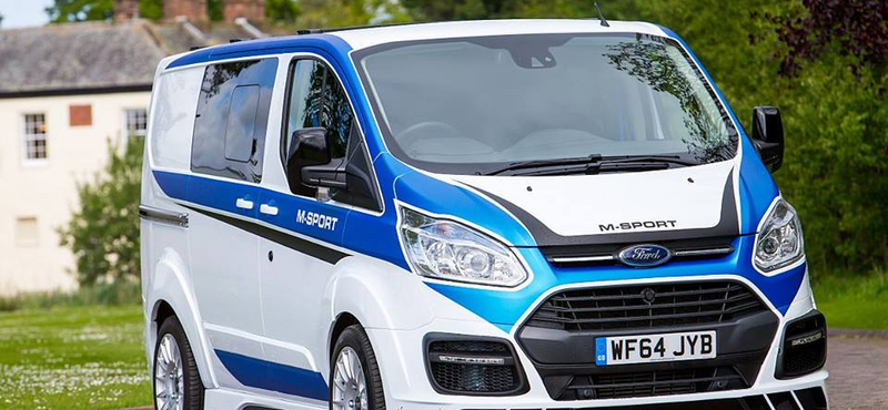 Íme egy Ford Transit egy raliautó szerelemgyereke