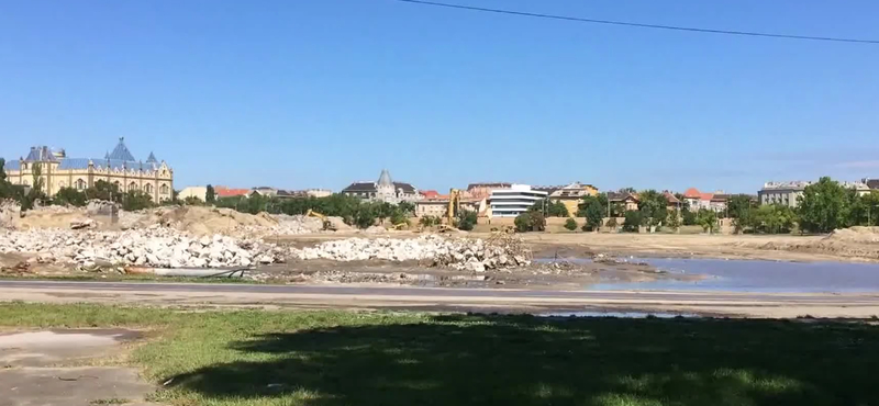 Videó: Már nyoma sincs a legendás Népstadionnak