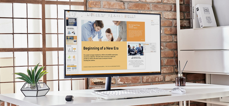 A Samsung ötlete a home office-hoz: okosmonitor, ami tévé is egyben