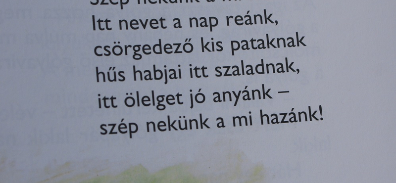 Ismeretlen német költő bökversével nevelnénk hazafiságra a 2.-osokat