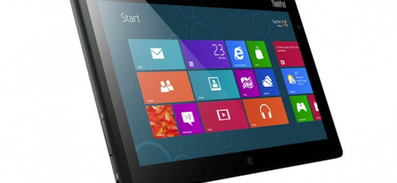 A Lenovo Windows 8-as tabletje notebook is egyben