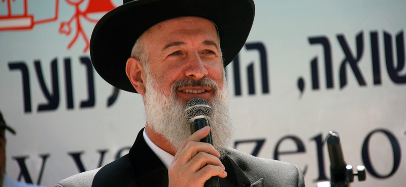 Orbánért imádkozik az izraeli főrabbi