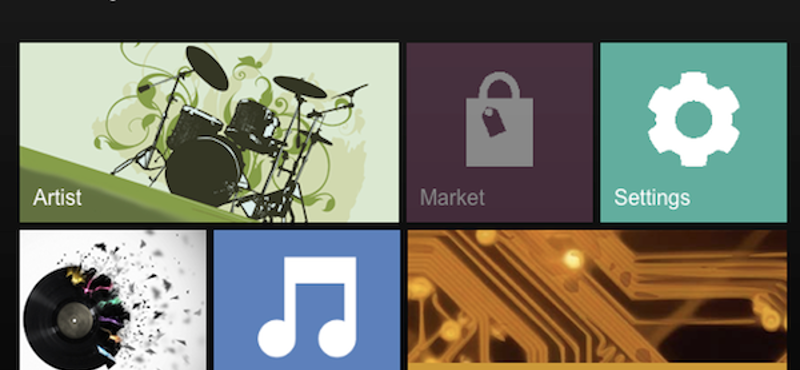 MP3-letöltő és -lejátszó Windows 8 stílusban, ingyen