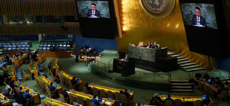 Megszavazta az ENSZ Közgyűlése a gázai tűzszünetre felszólító határozatot