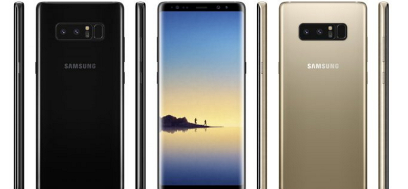 Meglepően sok színben jelenhet meg a Galaxy Note 8