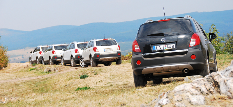 Képes teszt: mire képes az Opel Antara a Hegyalján?