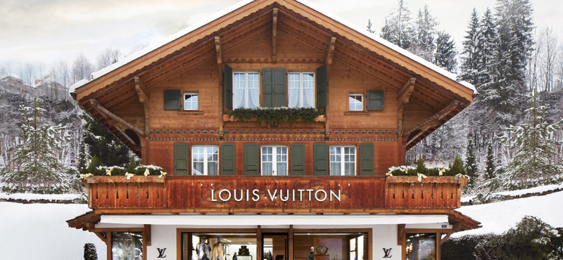 A síelőket is behálózza a Louis Vuitton