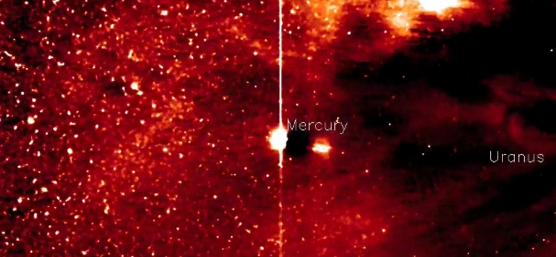 Videó: furcsa objektumot rögzített a NASA a Merkúr mellett