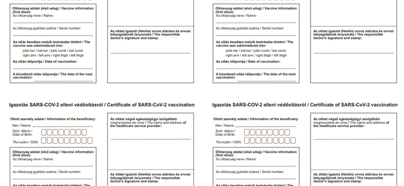 Gyorsan megkaphatja az angol nyelvű oltási igazolást, ha külföldre utazna