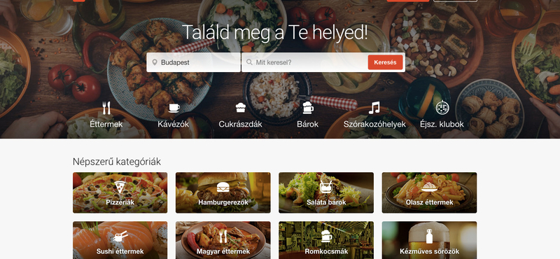 Van egy oldal, ahol 200+ étterembe foglalhat asztalt