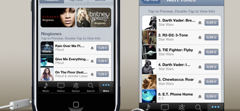 iOS 5 tipp: csengőhangok vásárlása az iTunes Store-ból