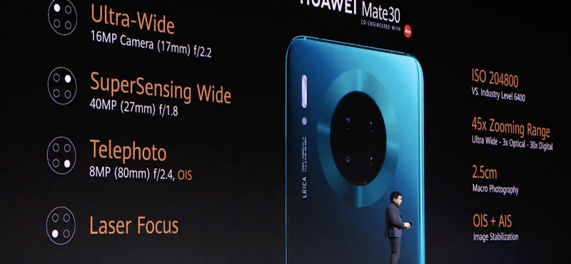 Megoldjuk – mondja a Huawei a Google-appokkal nem rendelkező Mate30 Próról
