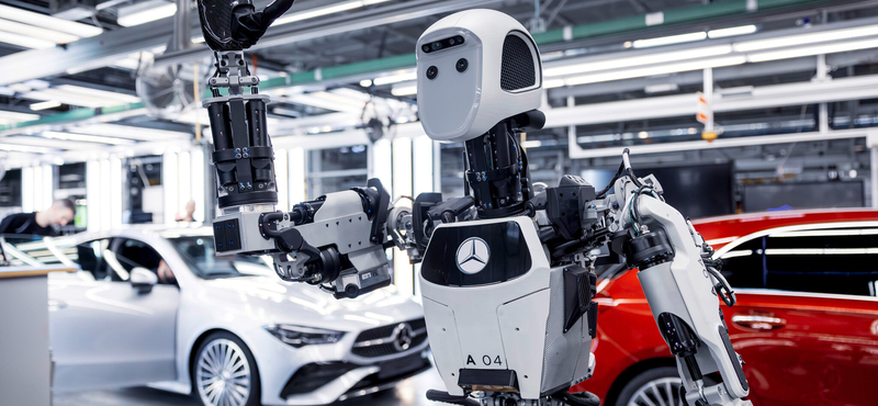 A kecskeméti Mercedesnél már megjelentek a robotmunkások