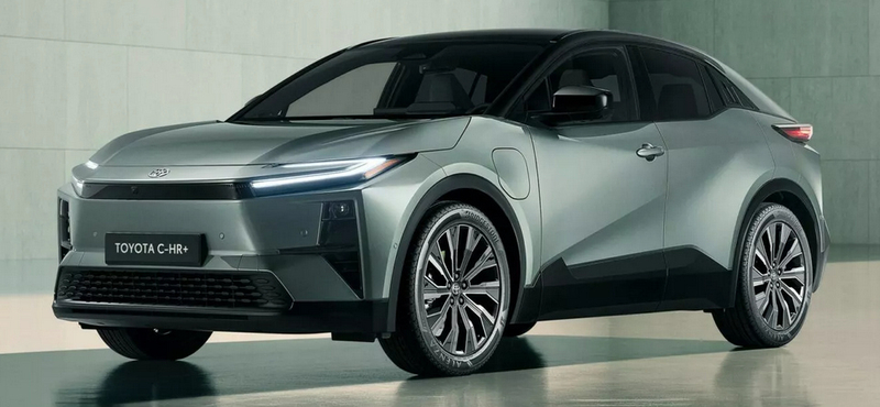 Itt a tisztán elektromos vadonatúj Toyota C-HR+