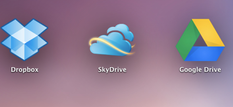 Google Drive, Dropbox, SkyDrive: melyiket válasszuk?