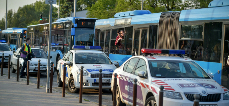 Szélhámos bombafenyegetőt kerestek a rendőrök, ezért volt óriásdugó Aquincumnál