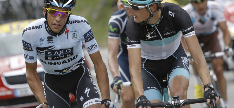 Andy Schleck ugrott az élre a Tour de France-on