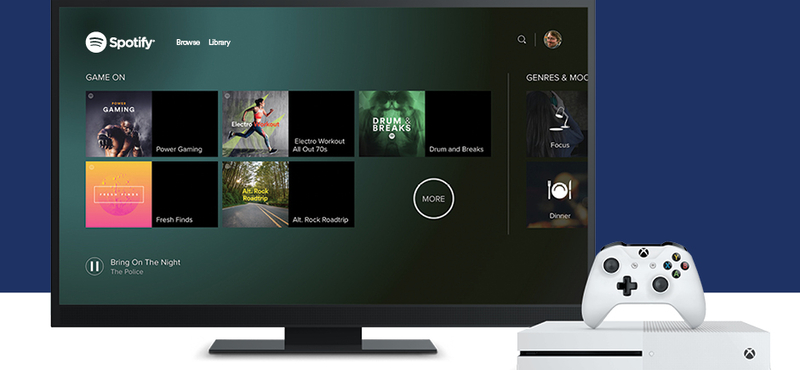 Már le is töltheti: megjelent a Spotify Xbox One-ra