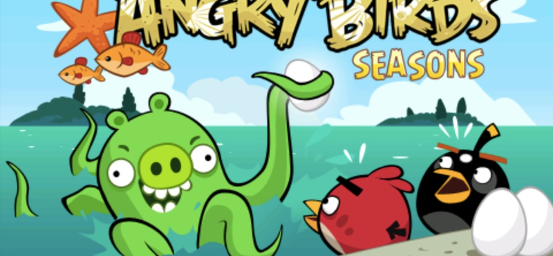 Megérkeztek az Angry Birds Seasons nyári pályái: merüljünk víz alá [videó]