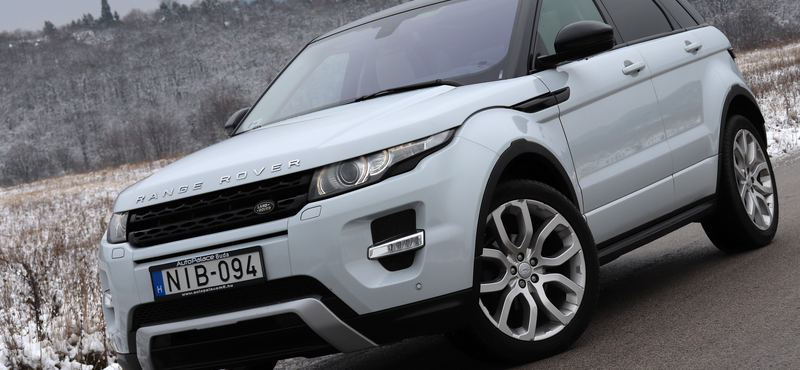 A Range Rover Evoque láthatatlan 80 ezer kilométere - használtautóteszt 