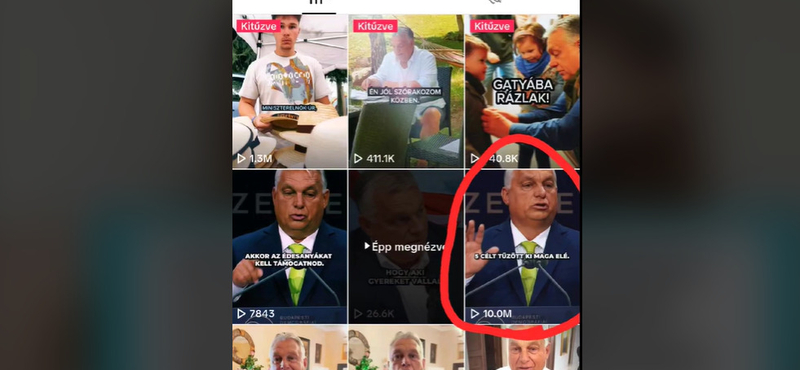 Egy volt fidelitasos influenszer szerint lehet, hogy Orbán Viktor TikTok-oldalára külföldről vásárolják a követőket