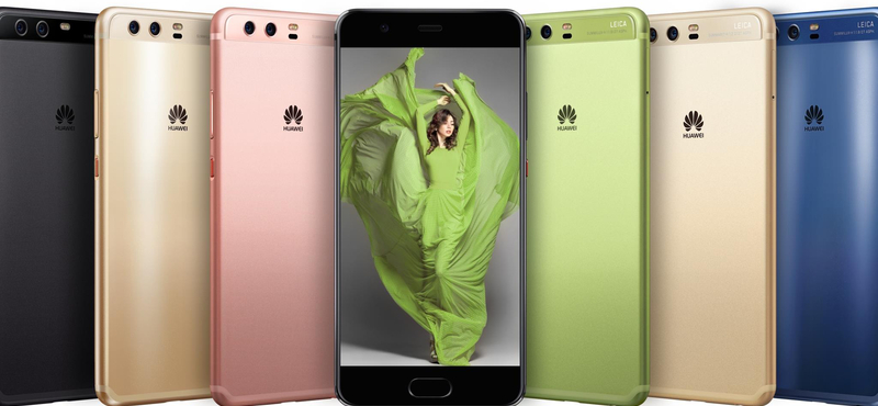 Itt a Huawei új csúcstelefonja, a P10