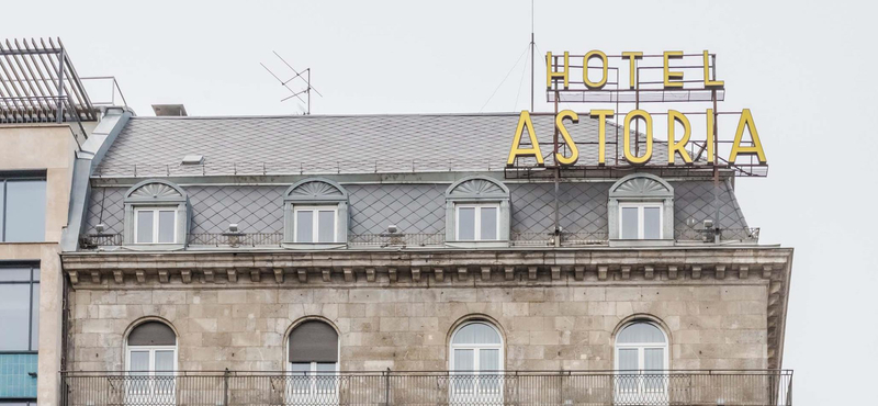 Levették az ikonikus Hotel Astoria feliratot és már nem kerül vissza