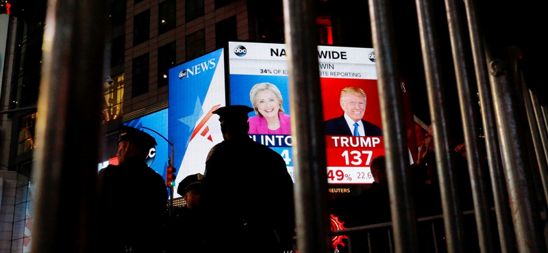 Donald Trump győzött, ő lesz a 45. amerikai elnök