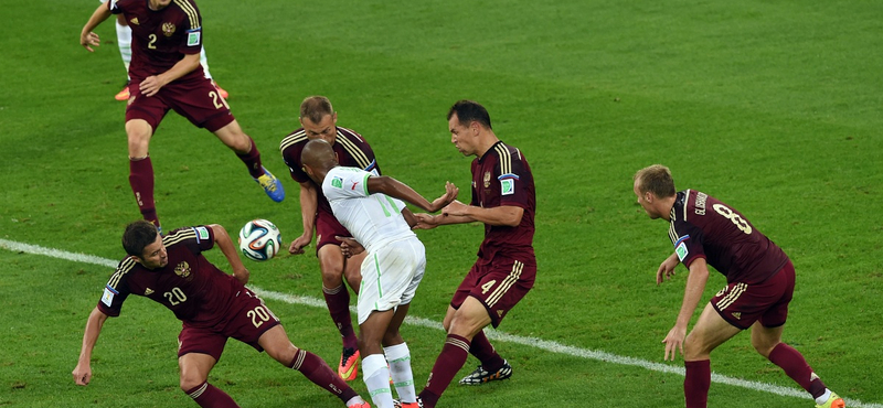 Algéria mennybe ment: ők jutottak tovább Belgium mögött