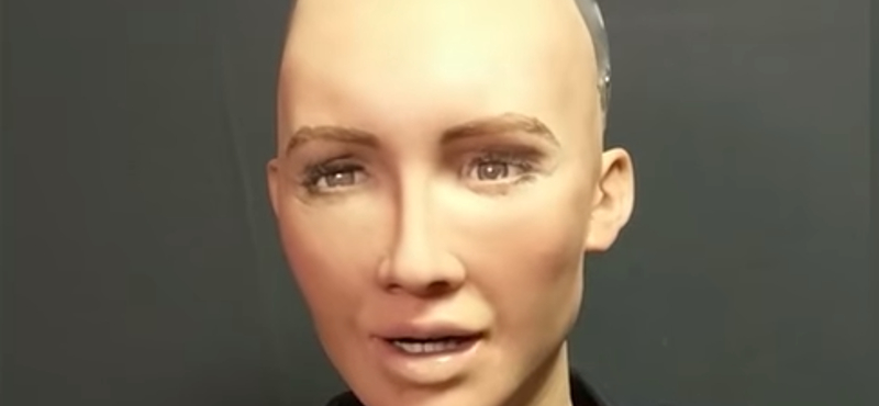 "Hello, Sophia vagyok" – videón egy humanoid robottal készült interjú