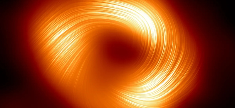 Szenzációs kép készült a Tejútrendszer közepén lévő szupermasszív fekete lyukról