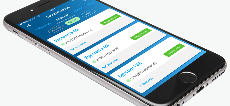 Éppen most kapott +1 GB ingyenes internetet a Telenortól, csak be kell kapcsolnia