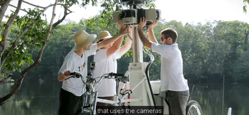 A nap videója - Street View az Amazonas mentén...