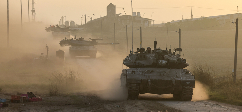 Az izraeli hadsereg közölte, hogy megsemmisítették a Hamász vezetőinek gázavárosi alagútjait