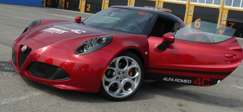 Alfa Romeo 4C: testközelből a WTCC új biztonsági autója