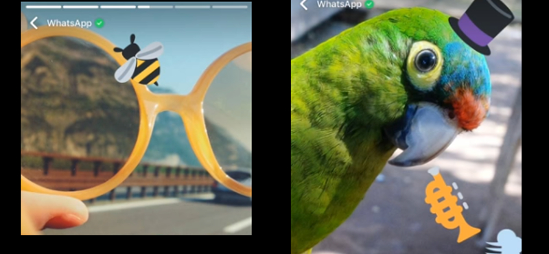 Végre a WhatsApp-használók is megkapják azt, amit a Snapchatben úgy szeretünk
